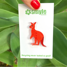 Load image into Gallery viewer, Kangaroo  Made in Australia from recycled acrylic, Smyle Designs