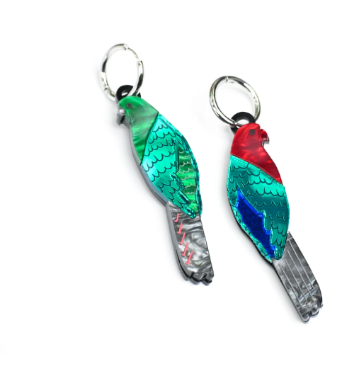 King Parrot Kev & Kylie miss-matched - HOOPS, Lunar Deesigns LAST PAIR ...