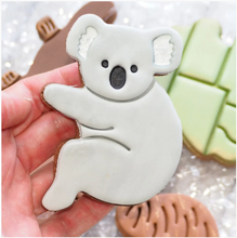 Load image into Gallery viewer, Koala  Cookie cutter &amp; Stamp set By Sweet Themes  9.8 cm Made in Australia.