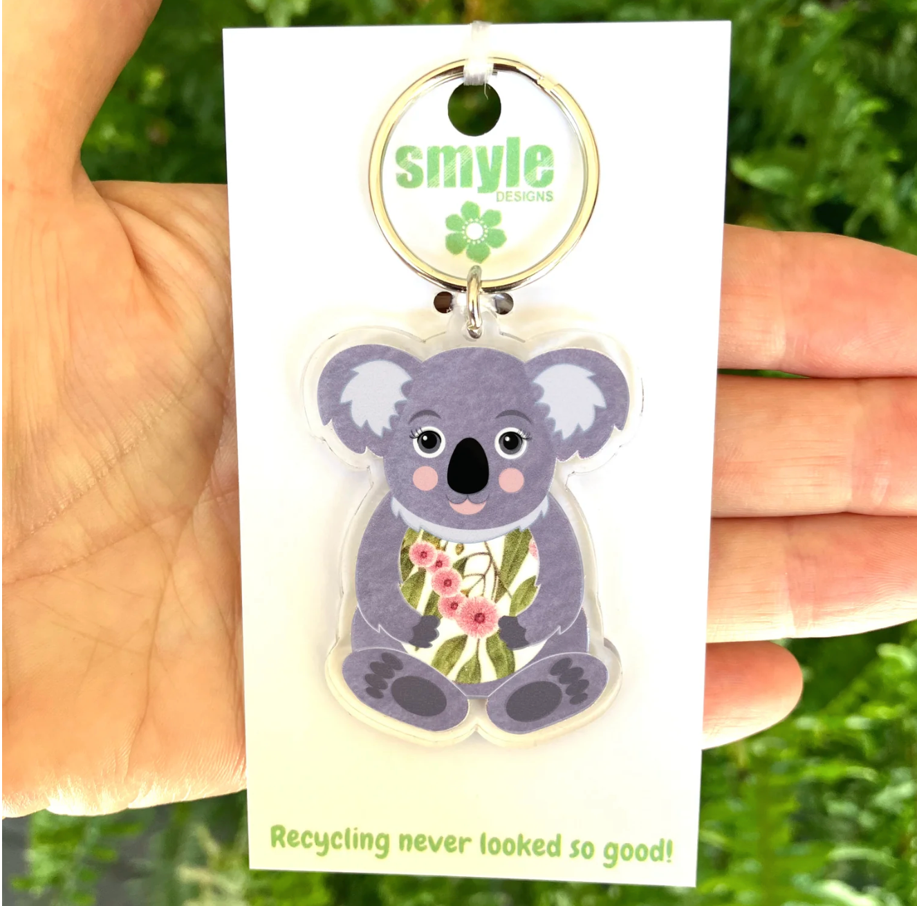 Koala Key Ring by made in Australia from recycled Acrylic, by Smyle De ...