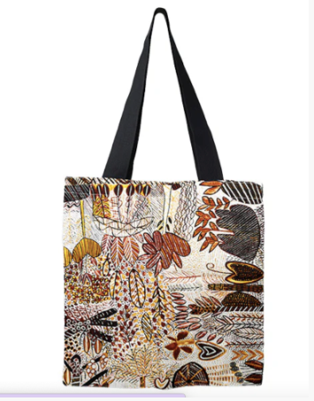 Mary Moreen  Aboriginal design Tote Bag, made in Australia