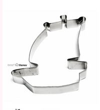 Load image into Gallery viewer, Pirate ship 11 cm Stainless Steel Cookie Cutter  by Sweet Themes made in China