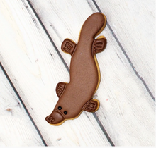 Load image into Gallery viewer, Platypus  Cookie cutter &amp; Stamp set By Sweet Themes  6.9 cm Made in Australia.