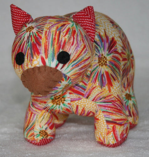 Possum Wombat toy Plushy made in Australia Suitable for under 3 yrs