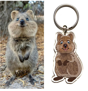 Quokka Ring by  in Australia from recycled Acrylic, Smyle Designs