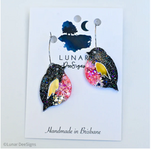 Load image into Gallery viewer, Robin, Rick the Rose HOOPS -   By Lunar Deesigns