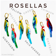 Load image into Gallery viewer, Rosella.  Yolanda the Yellow Rosella NEW   - HOOPS,  Lunar Deesigns