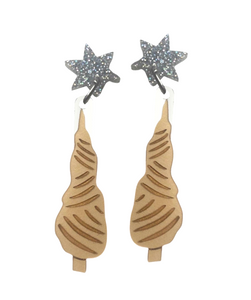 Spindle Earrings  by Daisy Jean LAST PAIR