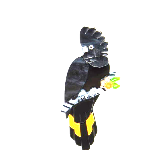 Rohan Yellow Tail Brooch Erstwilder 2017 – Rocklily Wombats