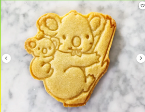 A Koala and Joey cookie Cutter 3D printed Made in Australia.