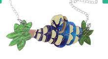 Load image into Gallery viewer, Kaa  the snake  Necklace by Daisy Jean Floral