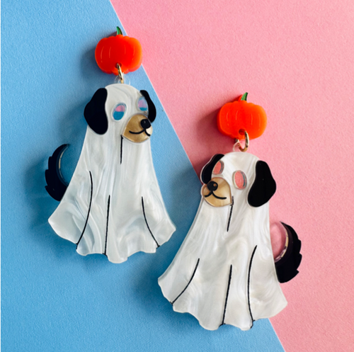 Ghost dog dangles Dangles by Mox + Co x