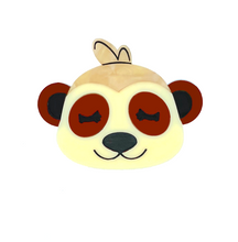Load image into Gallery viewer, Marvin the Meerkat Brooch by Daisy Jean Floral
