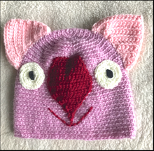 Load image into Gallery viewer, B. Wombat Beanie, hat   100% wool Baby 6 - 18 mths:  Pink pale pink Red