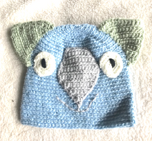 Load image into Gallery viewer, B. Wombat Beanie, hat   100% wool Baby 6 - 12mths:  Sky sage