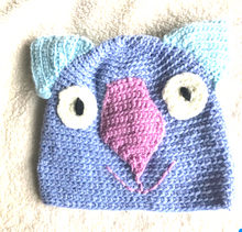 Load image into Gallery viewer, B. Wombat Beanie, hat   100% wool Baby 6 - 12mths: light blue sky