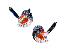 Load image into Gallery viewer, Larry the lovely  Fairy wren - Hoops  Lunar Deesigns