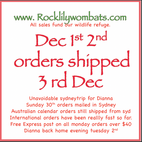 Australia Post 2025 advised dates for orders for CHRISTMAS DELIVERY see our order cut off times  below