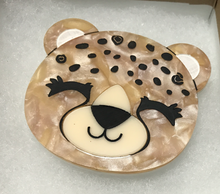 Load image into Gallery viewer, Chester the Cheetah Brooch Daisy Jean Floral :