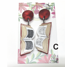 Load image into Gallery viewer, Between the Lines Earrings by  Daisy Jean Floral last few  Perfectly imperfect