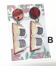 Load image into Gallery viewer, Between the Lines Earrings by  Daisy Jean Floral last few  Perfectly imperfect