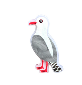 Seagull Pin by  in Australia from recycled Acrylic, Smyle Designs