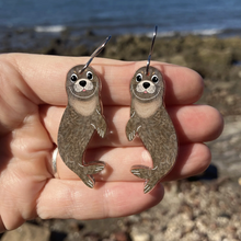 Load image into Gallery viewer, Seal Earrings  Made in Australia from recycled Acrylic, Smyle Designs