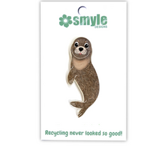 Load image into Gallery viewer, Seal Pin  Made in Australia from recycled Acrylic, Smyle Designs