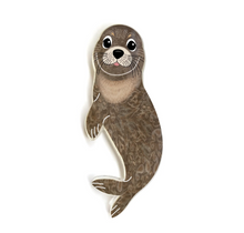 Load image into Gallery viewer, Seal Pin  Made in Australia from recycled Acrylic, Smyle Designs