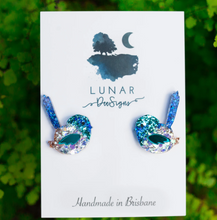 Load image into Gallery viewer, Resin Birds: Sid the Superb Fairy Wren - STUDS  By  Lunar Deesigns
