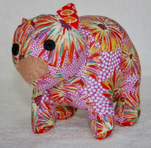 Sky Wombat toy Plushy made in Australia Suitable for under 3 yrs