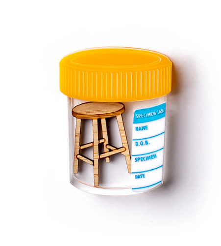 Specimen Jar - Stool Sample By Martini Slippers