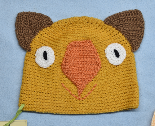 L. Wombat Beanie, hat  100% WOOL Most Adult Women & smaller men: Toffe, orange,chocolate