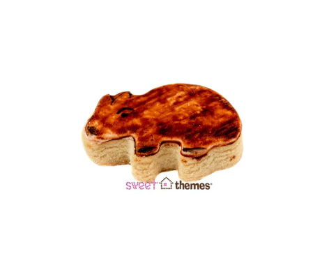 A Wombat 4.5 mini  Cookie cutter  By Sweet Themes  4.5  by Sweet Themes made in China