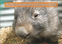 Load image into Gallery viewer, 2  x 2025 Calendar ONLY by Rocklily Wombats INCLUDES postage in AUSTRALIA