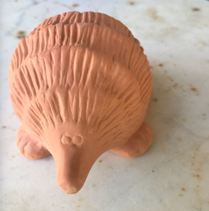 Echidna Fired Clay statue, paint with acrylic's however you like.