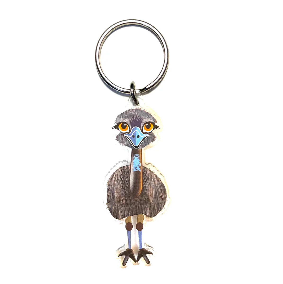 Emu KEYRING Made in Australia from recycled Acrylic, Smyle Designs ...