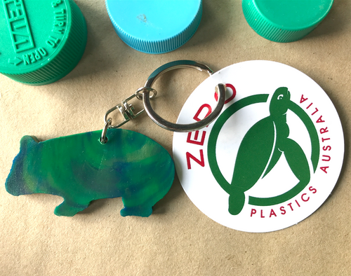 Wombat Key Rings Nature, plants animals & birds: jewellery made in Australia – Rocklily ...
