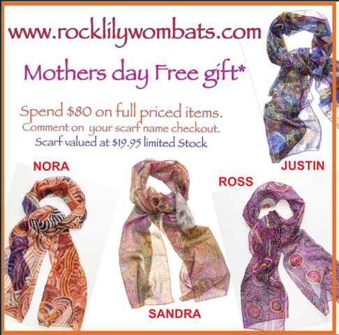 AA Mothers day free gift. just spend $80 on any items at full price, and chose your scarf * comment in checkout