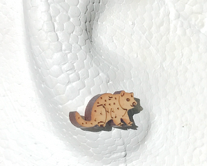 Quoll spotted Huon pine Wood  17 mm studs By Dianna