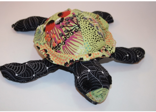 Polly Sea Turtle toy ready for soft release to loveing home suitable under 3 yrs