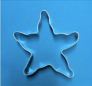 Star Fish Cookie Cutter Australian made tin plate