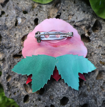 Load image into Gallery viewer, Waratah  Brooch  By Oh Pluto made in Australia