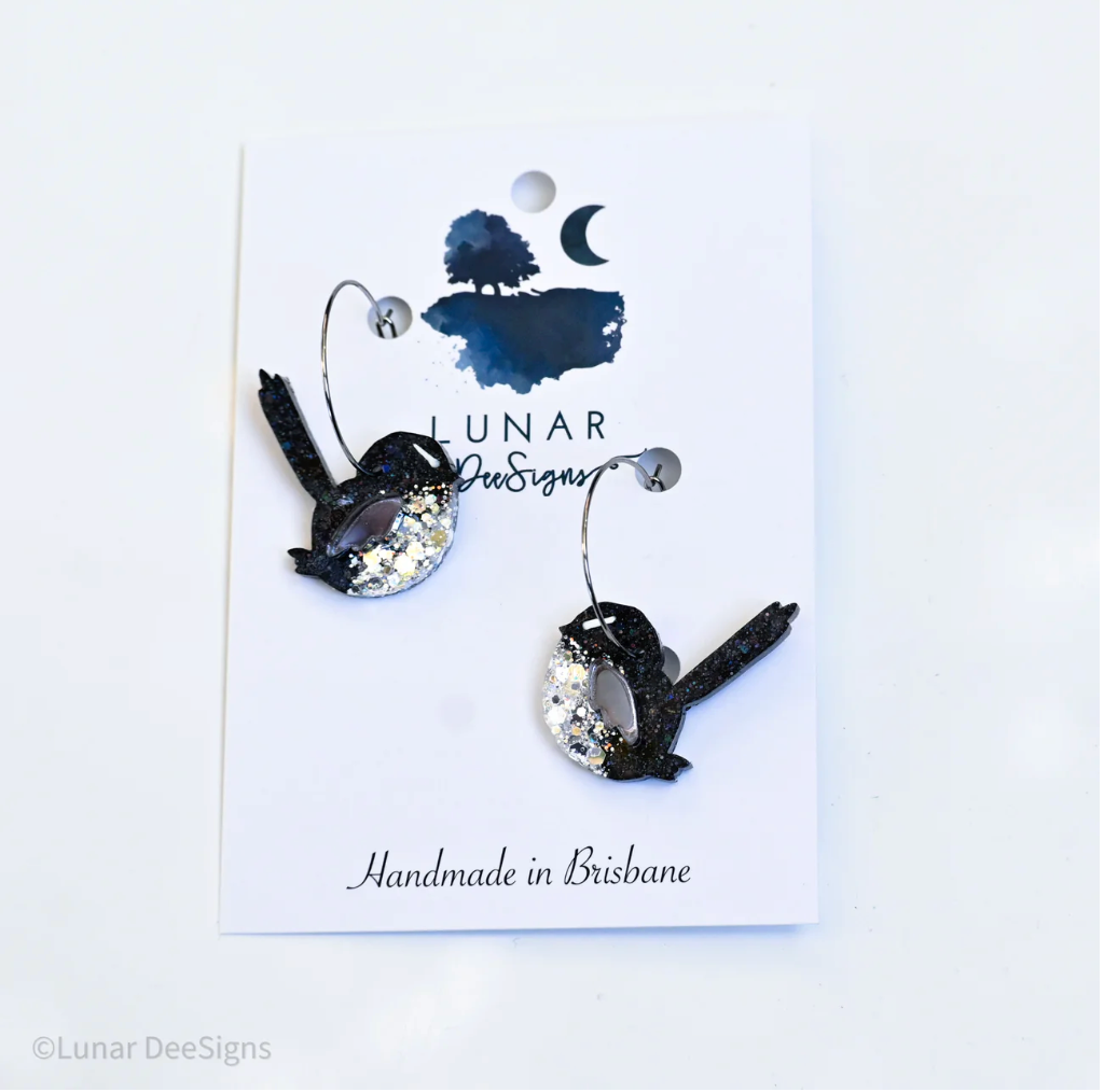 OG Willy the Willy Wagtail - limited release- HOOPS,  Lunar Deesigns