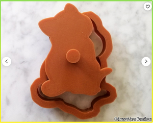 A Quokka cookie Cutter 3D printed Made in Australia.
