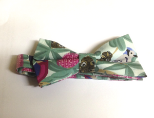 Bankisa and Birds Bow Tie   By Rocklilywombats