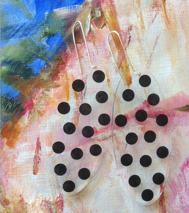 Black dot  Dangles  By Katfish
