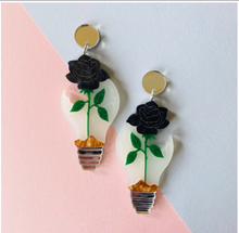 Load image into Gallery viewer, Black Rose Dangles limited Edition by Mox + co In store now!