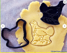 Load image into Gallery viewer, A Bush Turkey cookie Cutter 3D printed Made in Australia.
