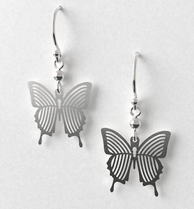 Butterfly earrings allegria rocklilywombats